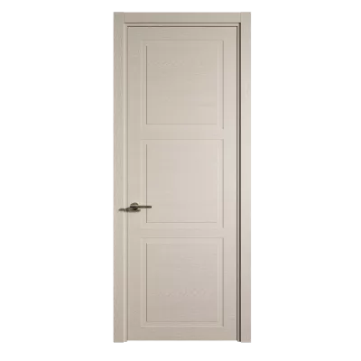 дверь СИТИДОРС мод. Бостон-3 глухая Шпон Ясеня + Эмаль RAL 9010